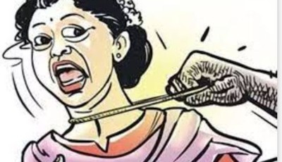 सर्लाहीमा घाँस काटिरहेकी एक महिलाको दिनदहाडै कान लुछेर गहना लुटियो