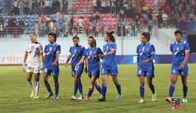 एसियाली खेलकुद : महिला फुटबलमा नेपाल भियतनामसँग पराजित Image