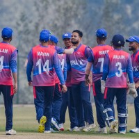 क्यानडासँगको दोस्रो एक दिवसीय खेलमा नेपाल ‘ए’ २ विकेटले विजयी Image